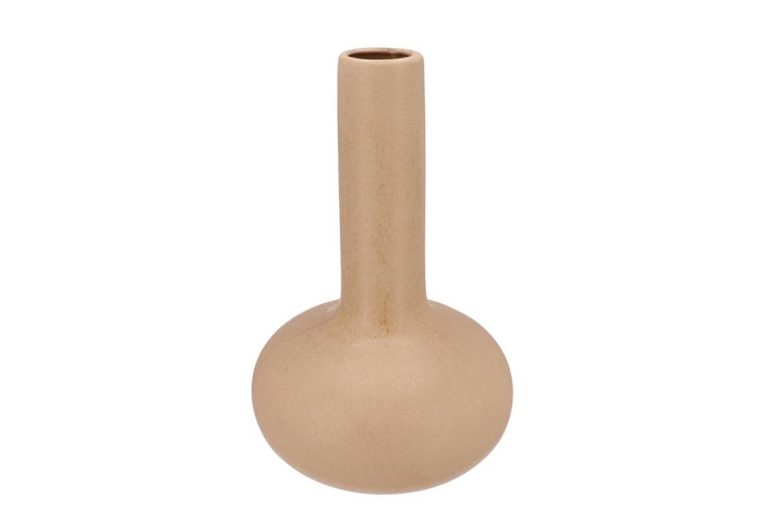 Dana Sand Brown Vase Long Neck 29x29x44cm