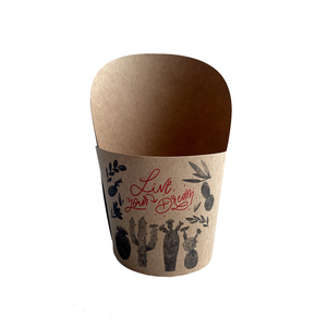 SUCULENTA POTE 6 KRAFT LIVE YOUR DREAM