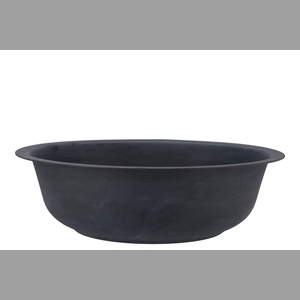 Zinc Basic Black Bowl 36x11cm Nm