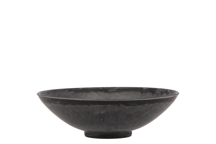 Mélamine Coupe En Bowl Rond Gris 17x5cm