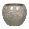 Vaas Boule d13.5 h17cm taupe