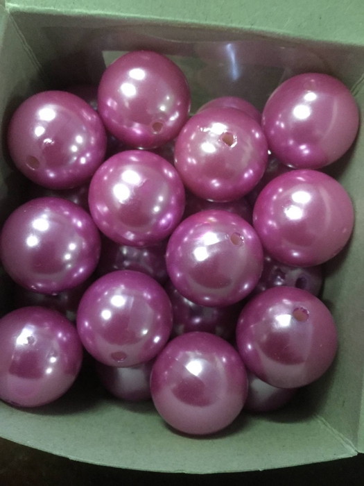 PARELS OASIS 20MM 36pcs BRIGHT LILAC