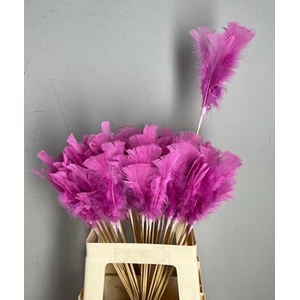 Stick Feather Lilac 14cm