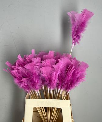 Stick Feather Lilac 14cm