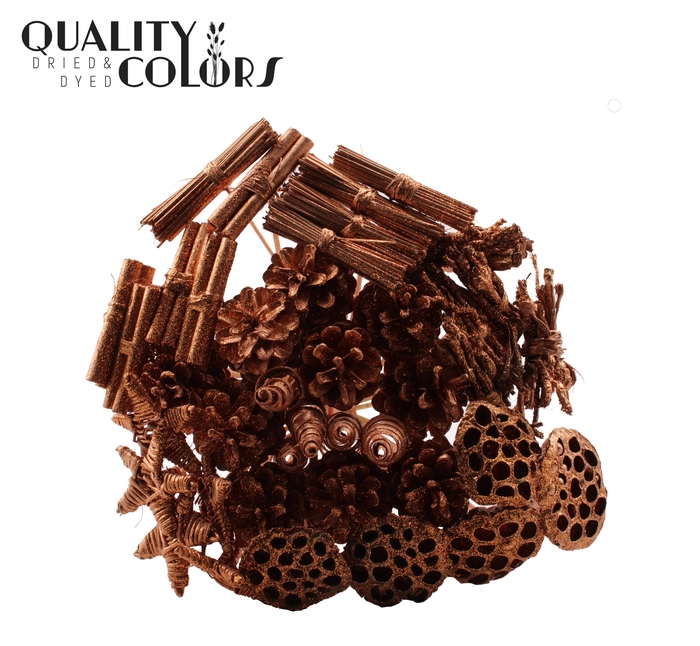Bouquet Mix 40 stems Copper + Glitter