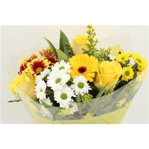 Boeket Roos Kl Geel