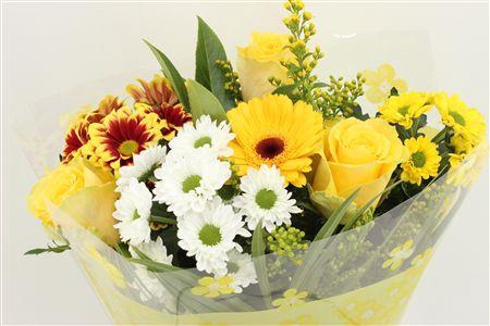 <h4>Boeket Roos Kl Geel</h4>