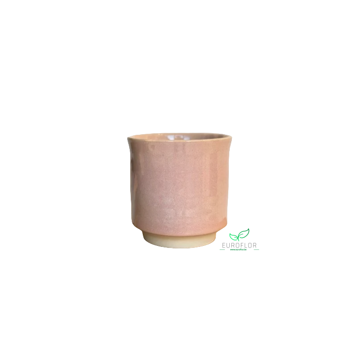 <h4>GLAZED PLANTER "BILLIE" 13 CM PINK</h4>