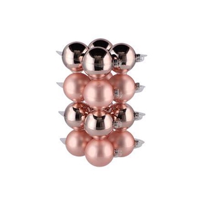 Glass Ball Smokey Rose 80mm P/16