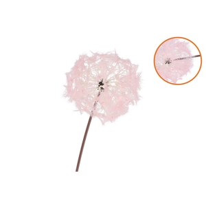 Silk Dandelion Pink 91cm