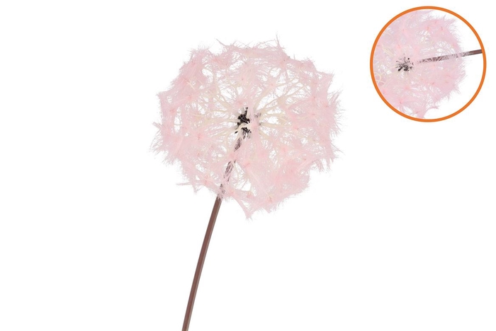 <h4>Silk Dandelion Pink 91cm</h4>