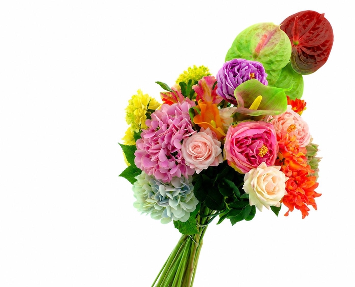 <h4>Dried Artificial Soft Touch Bouquet Mix</h4>