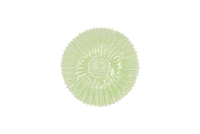 <h4>Bloom Daisy Plate Green 11x11x2cm Nm</h4>