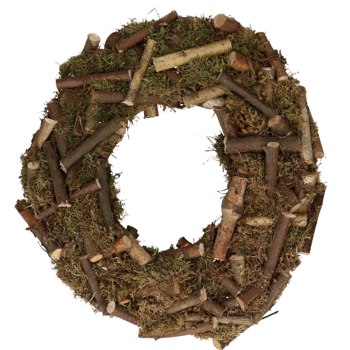 <h4>Wreath d45cm Milka Birch</h4>