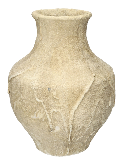 <h4>DF03-730290400 - Vase Elvine d10.5/18.5xh25 beige</h4>