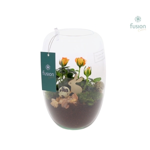 Green Bottle Isabella Small Pasen met arrangement