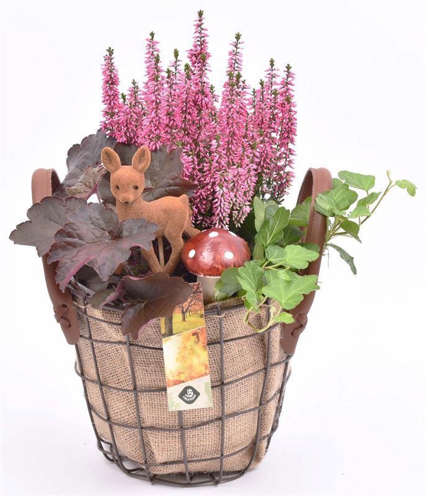 <h4>Gaasmand met jute 18cm</h4>