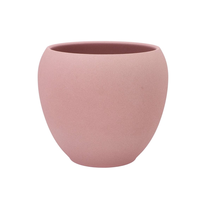 <h4>Vinci Pink Flower Pot 28x24cm</h4>