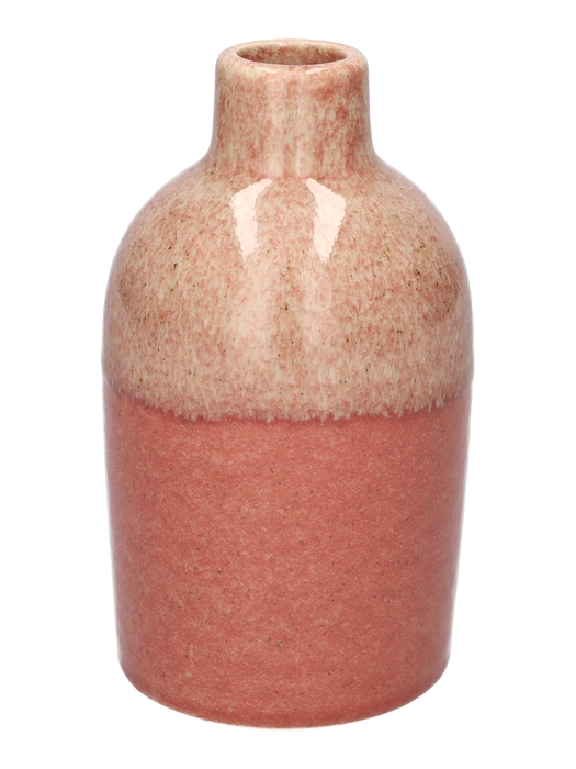 <h4>DF03-741355300 - Bottle Novell d4/9.7xh16.5 old pink</h4>