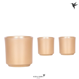 Kolibri Home Simplicity pot gold 9 cm