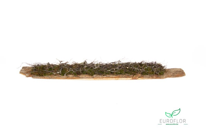 TAFELLOPER LAPPENMOS+BONSAIHOUT 1,1M NATURAL