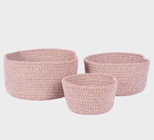 <h4>CST CACHEPOT EM CORDA DE ALGODAO CARAMELO TAM G - 53022-485</h4>