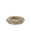 Nature Wreath Dry White Moss 20cm