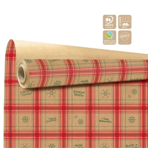 Christmas Paper roll 80cm 40m Glasgow Clayrton