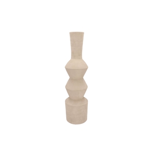 Lisboa Sand Vase Sparkle 16x16x59cm
