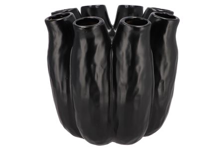 <h4>Luna Black Tube Vase 28x28cm Nm</h4>