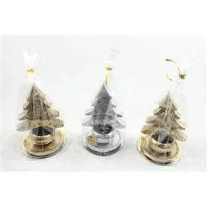 D.s.kerstboompje Goud/zilver