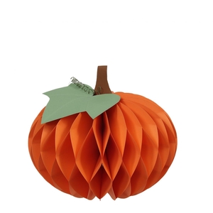Herfst Deco pompoen papier 20*16.5cm