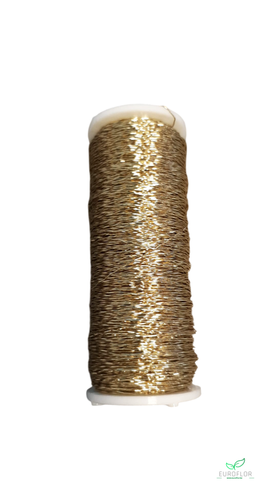 BOUILLONWIRE EFFECT 0,3MM 140M 100GR GOLD