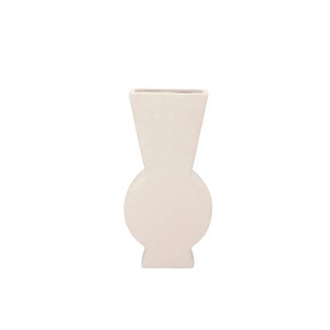 Lisboa White Vase Dazzle 19x7x38cm