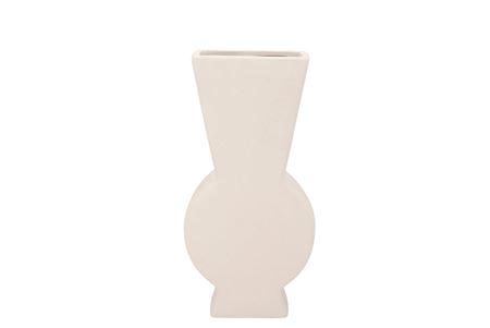 <h4>Lisboa White Vase Dazzle 19x7x38cm</h4>