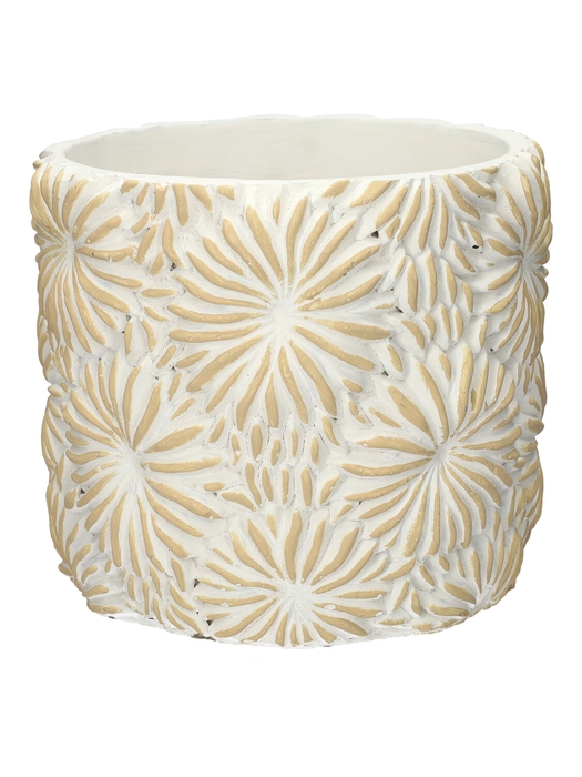 <h4>DF03-741272067 - Pot Filora d18.5xh16 cream</h4>