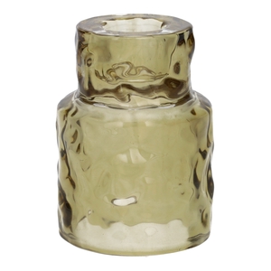 DF02-667101100 - Candle hldr Luxis2 d4.5/6xh8.3 taupe transparent