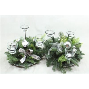 509 ZILVER BORD 3-LICHT