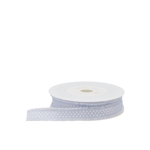 Ribbons Dots Blue/white 1,8cmx20m