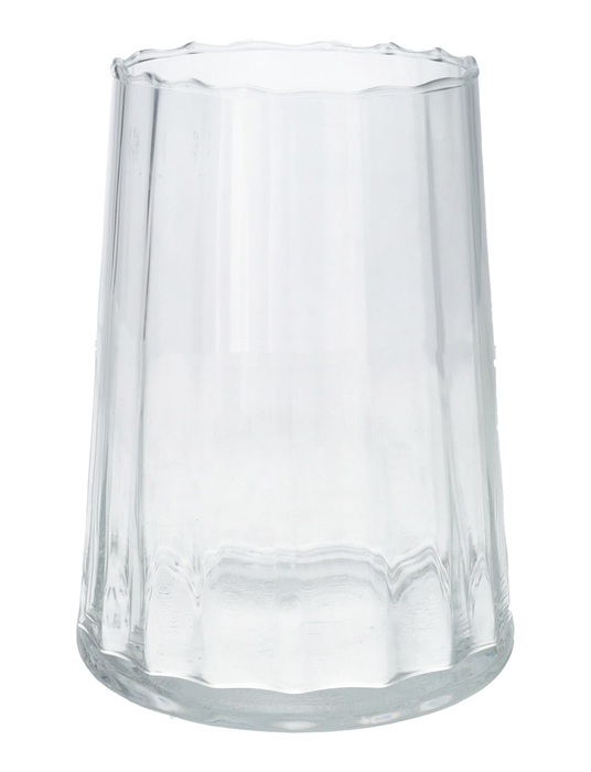 <h4>DF01-883919200 - Vase Lacy taper d11.5/14.4xh19.2 clear</h4>