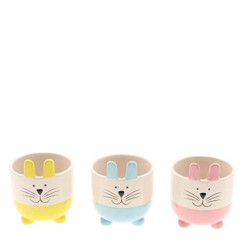 <h4>Easter Ceramics rabbit pot d10*12cm</h4>