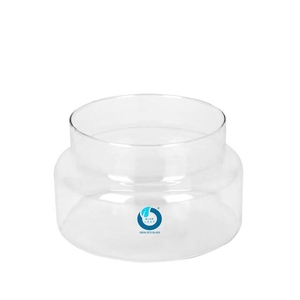 Schaal Belmont glas 16xH9.5cm recycled glas