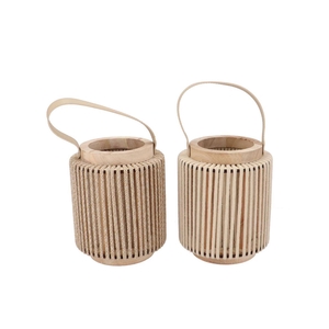 Cruz Sand Lantern Round Ass 13x16x20cm