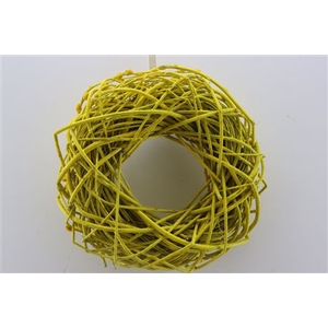 WR CORNUS PAINTED YELLOW 30CM