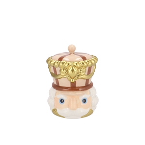 Candy Nutcracker Sand Jar 12x12x15cm Nm
