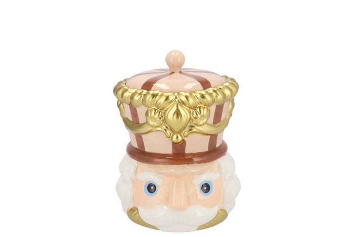 <h4>Candy Nutcracker Sand Jar 12x12x15cm</h4>