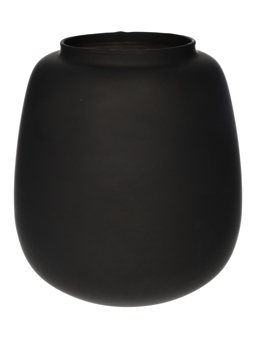 <h4>DF02-666004900 - Vase Amelie d10.4/18.2xh20 black matt</h4>