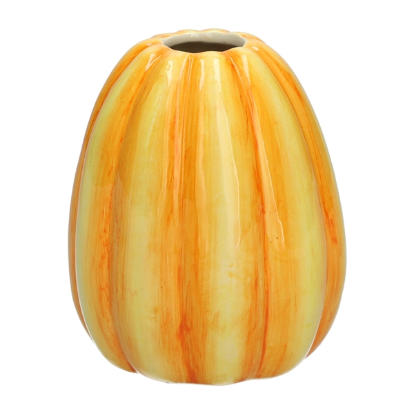 <h4>Vase Pompia d11xh12.5 orange</h4>