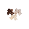 Loulou Brown Velvet Hanger Bow Ass 25cm