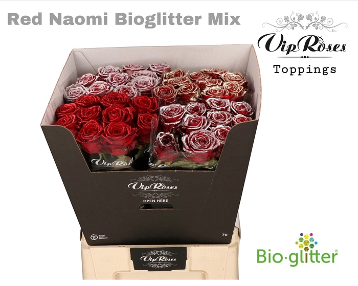 R GR RED NAOMI BIO GLITTER MIX